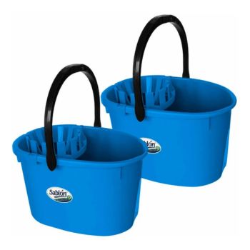 Cubeta_Exprimidor_Sablón_Pack 2_Azul